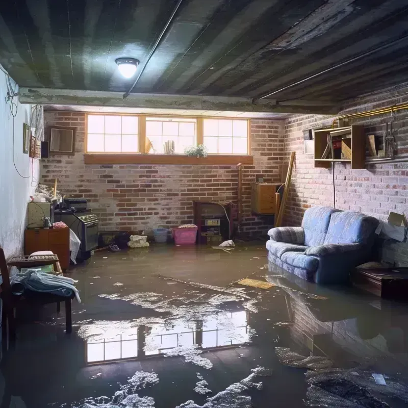 Flooded Basement Cleanup in Beechwood, MI